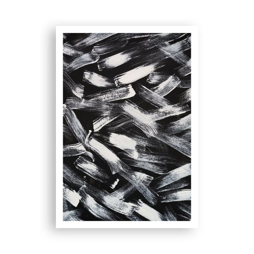 Affisch - Abstraktion i industriell anda - 70x100 cm