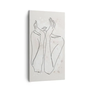 Canvastavla - Bild på duk - Drömstund - 45x80 cm