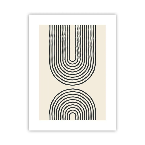 Affisch - Om en stund... - 30x40 cm