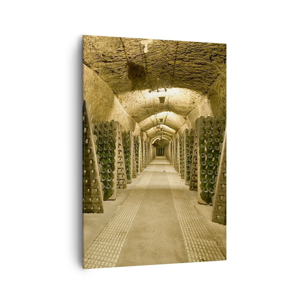 Canvastavla - Bild på duk - Smakens uppståndelse - 70x100 cm