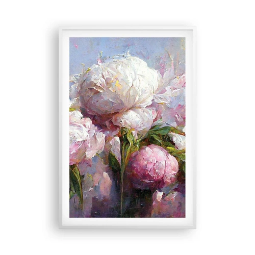Affisch i vit ram - En bukett full av liv - 61x91 cm