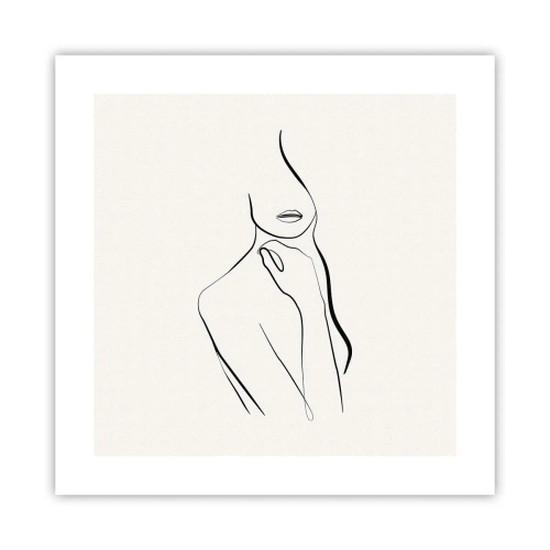 Affisch - Melankolins våg - 40x40 cm