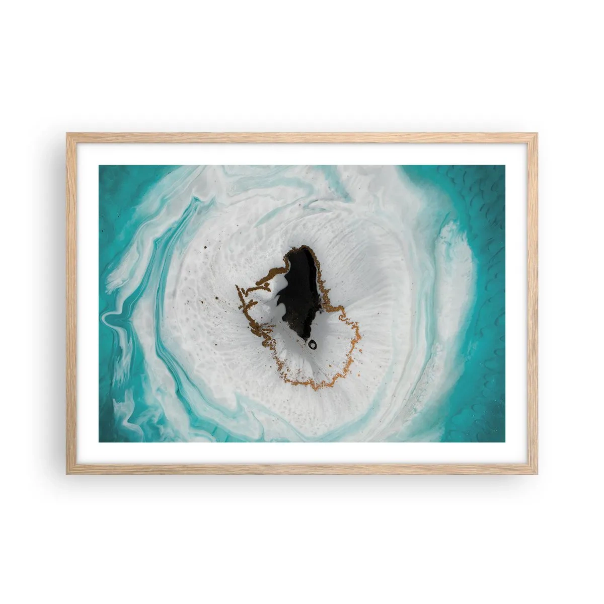 Affisch i ram av ljusek - Att tränga in - 70x50 cm