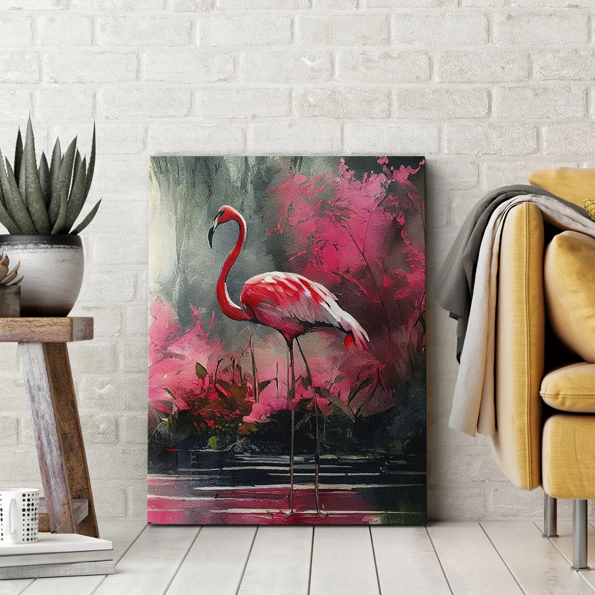 Canvastavla - Bild på duk - En lektion i naturlig charm - 50x70 cm