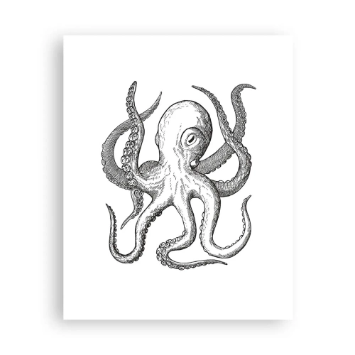 Affisch - Dansar med vågorna - 40x50 cm