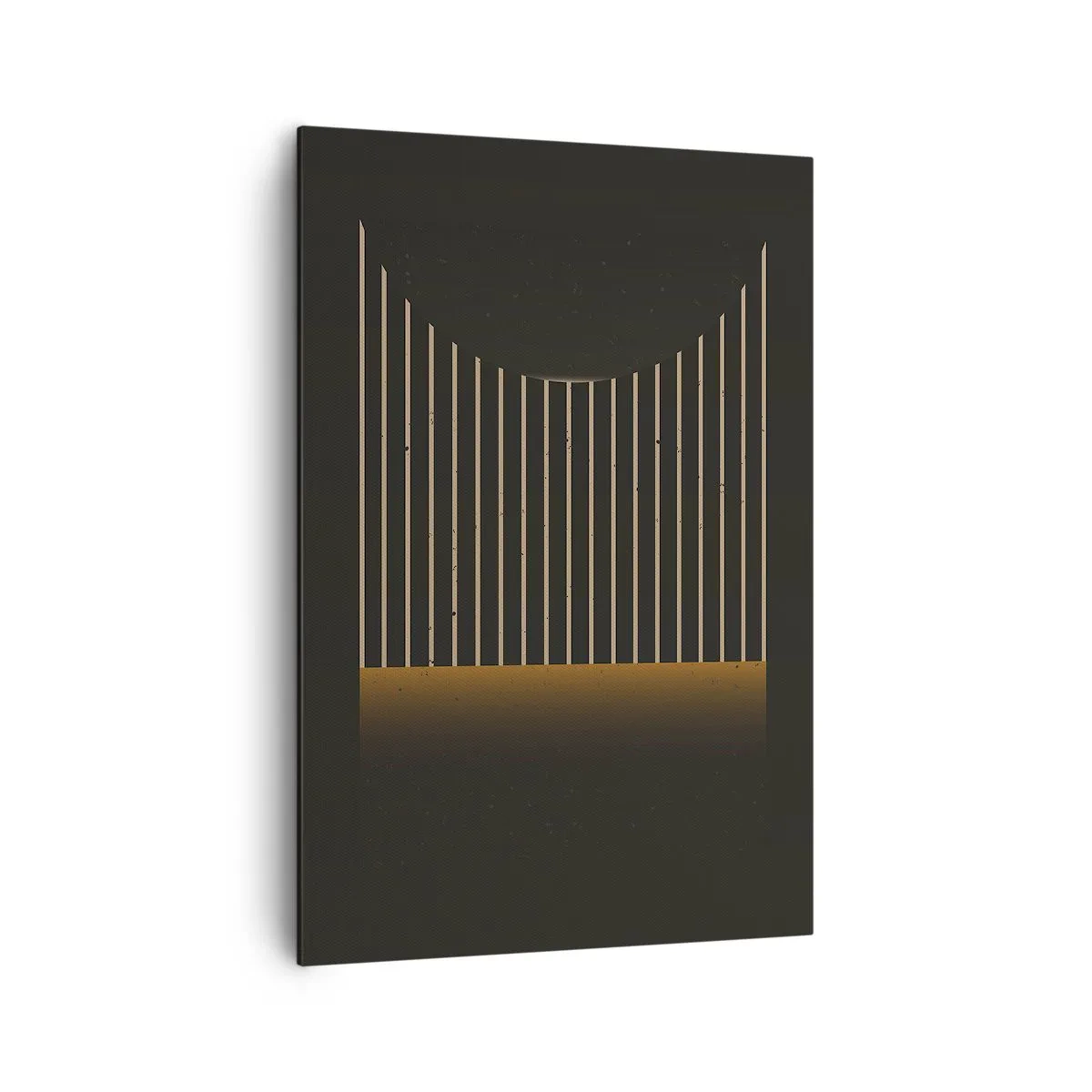 Canvastavla - Bild på duk - Utforska mörkret - 70x100 cm