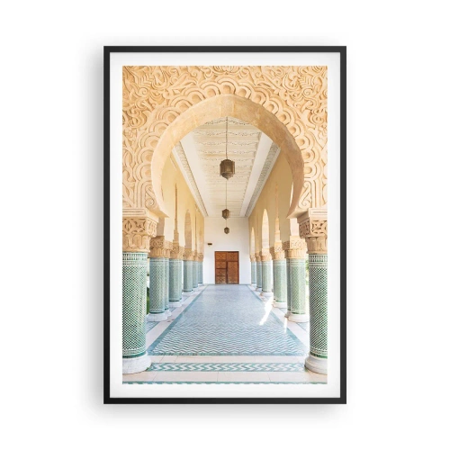 Affisch i svart ram - Från Scheherazades sagor - 61x91 cm