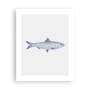 Affisch - Hälsningar från de nordliga haven - 40x50 cm