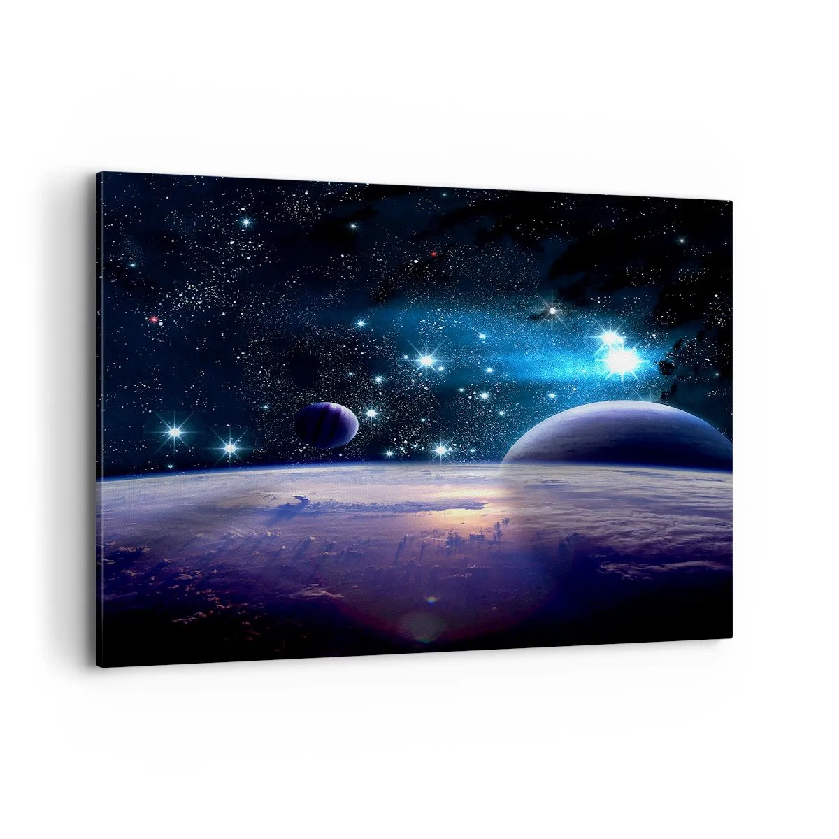 Canvastavla - Bild på duk - Fortfarande ensamma? - 100x70 cm