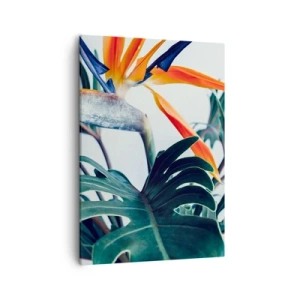 Canvastavla - Bild på duk - Fågelbuske - 50x70 cm
