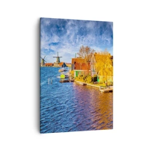 Canvastavla - Bild på duk - Ingen ändring sedan århundraden - 50x70 cm