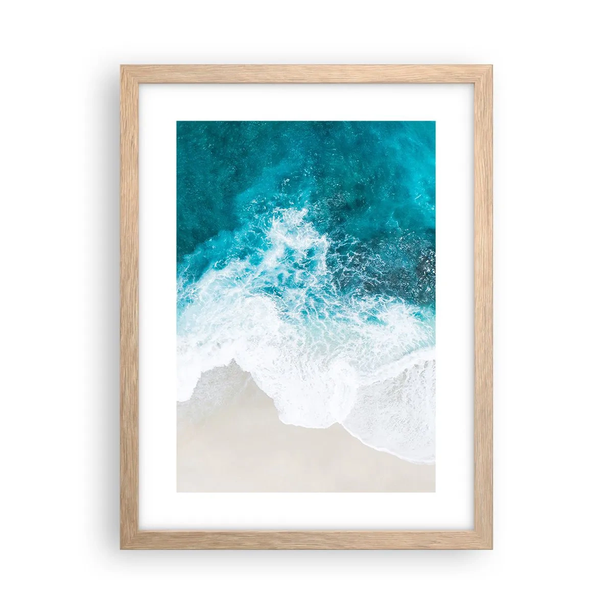 Affisch i ram av ljusek - Naturlig smekning - 30x40 cm