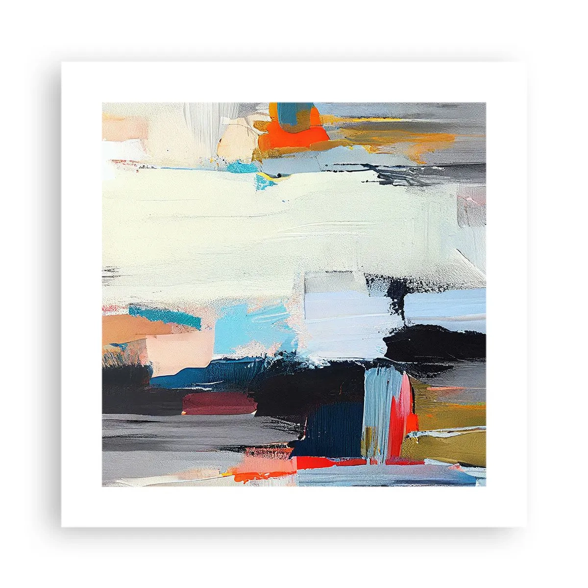 Affisch - Finns det någon metod? - 40x40 cm