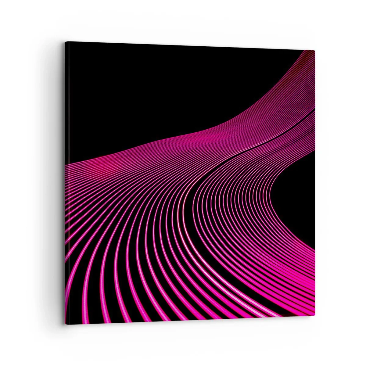Canvastavla - Bild på duk - Ljusets allé - 60x60 cm