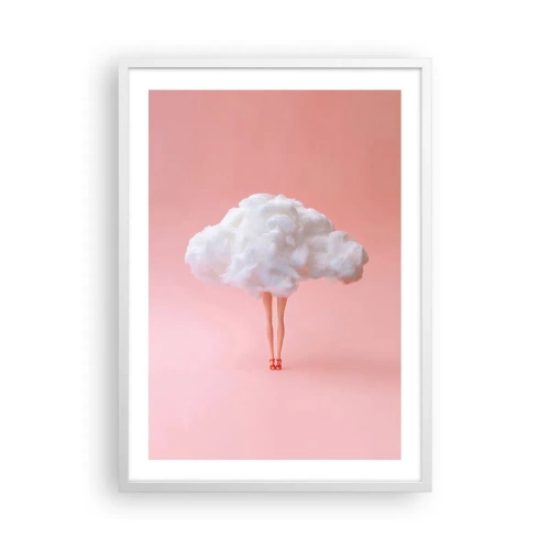 Affisch i vit ram - Söt utfästelse - 50x70 cm