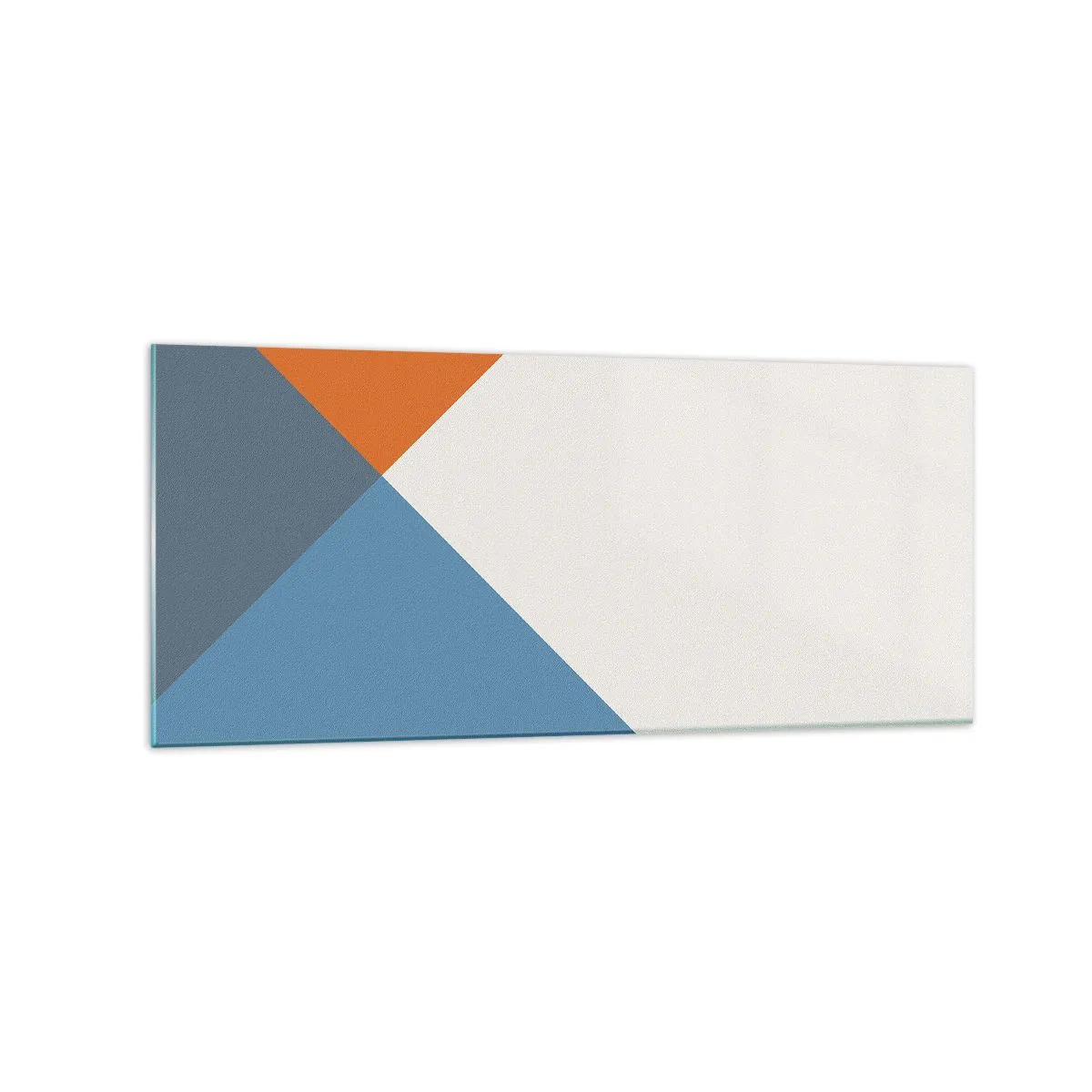 Glastavla - Bild på glas - Under vinkel… - 120x50 cm