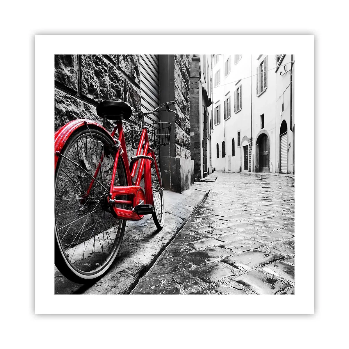 Affisch - Den riktiga skönheten åldras inte - 50x50 cm