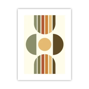 Affisch - I jordens färger - 30x40 cm