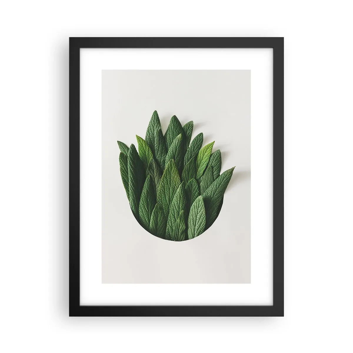 Affisch i svart ram - Ostoppbar nyfikenhet - 30x40 cm