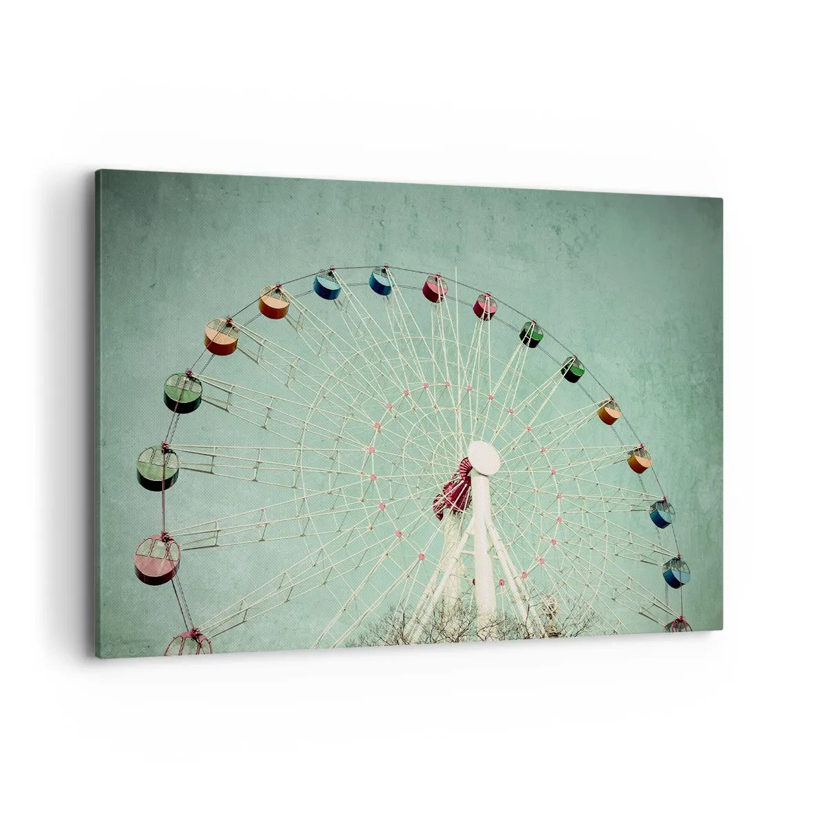 Canvastavla - Bild på duk - Välkommen att ha kul - 120x80 cm