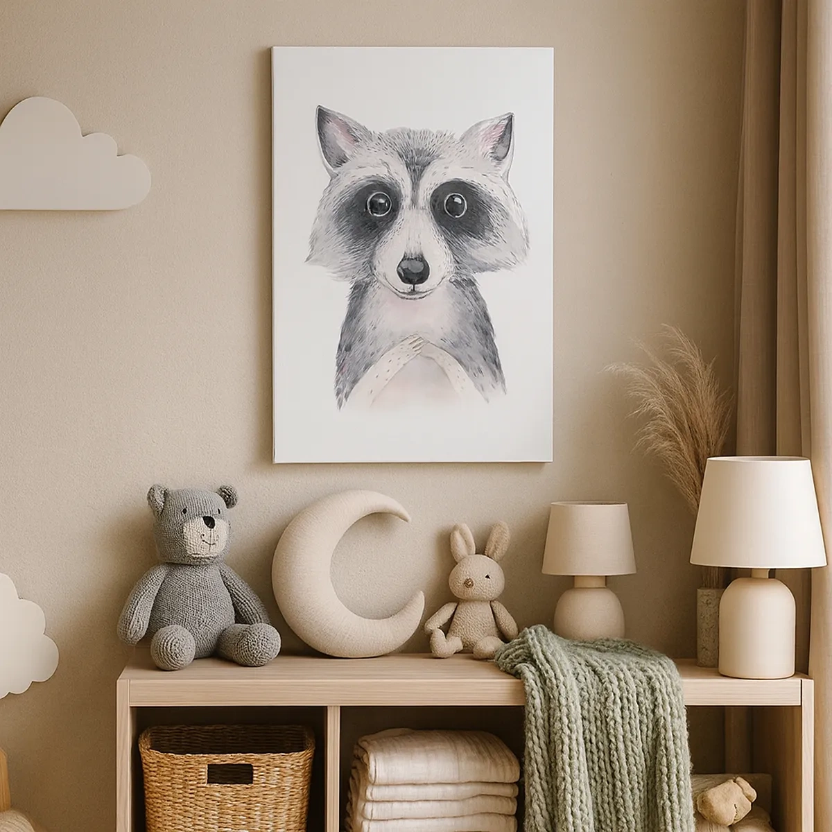 Canvastavla - Bild på duk - En stund för känslor - 50x70 cm