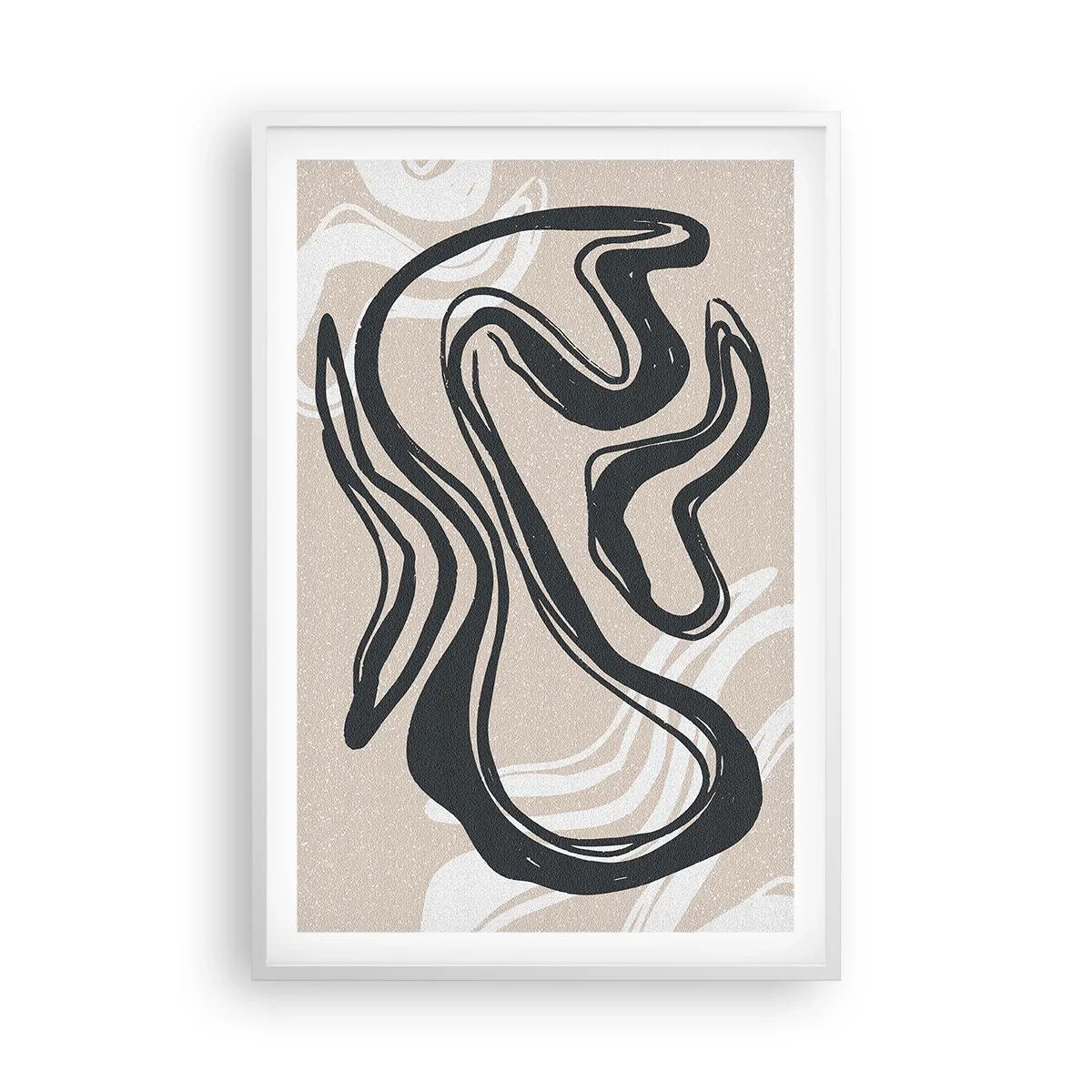 Affisch i vit ram - Mångfaldigt uttryck - 61x91 cm