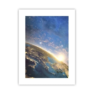 Affisch - Låt oss titta på varandra på avstånd - 30x40 cm