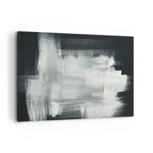 Canvastavla - Bild på duk - Vävd av det vertikala och horisontella - 120x80 cm