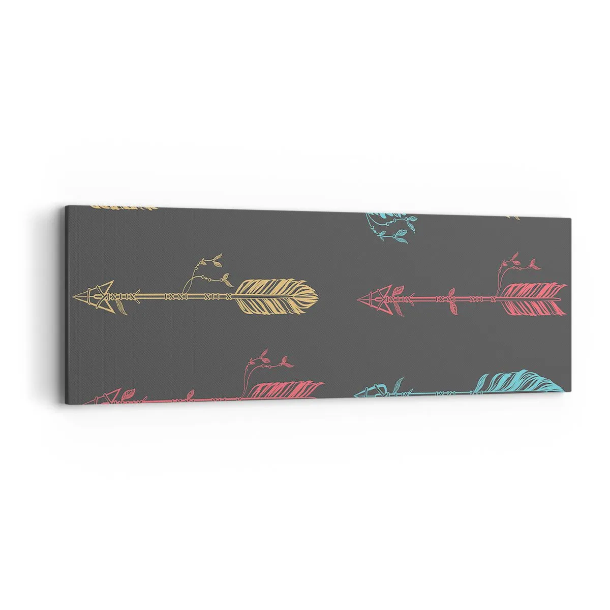 Canvastavla - Bild på duk - I ordning - 90x30 cm