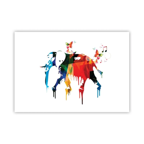 Affisch - Var och en kan dansa - 100x70 cm