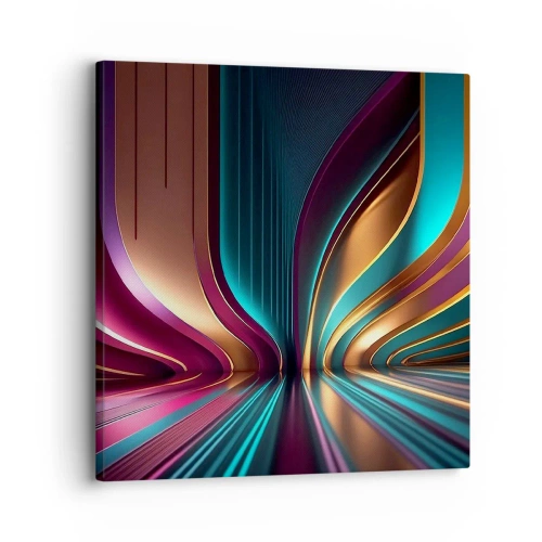 Canvastavla - Bild på duk - Ljusets arkitektur - 30x30 cm