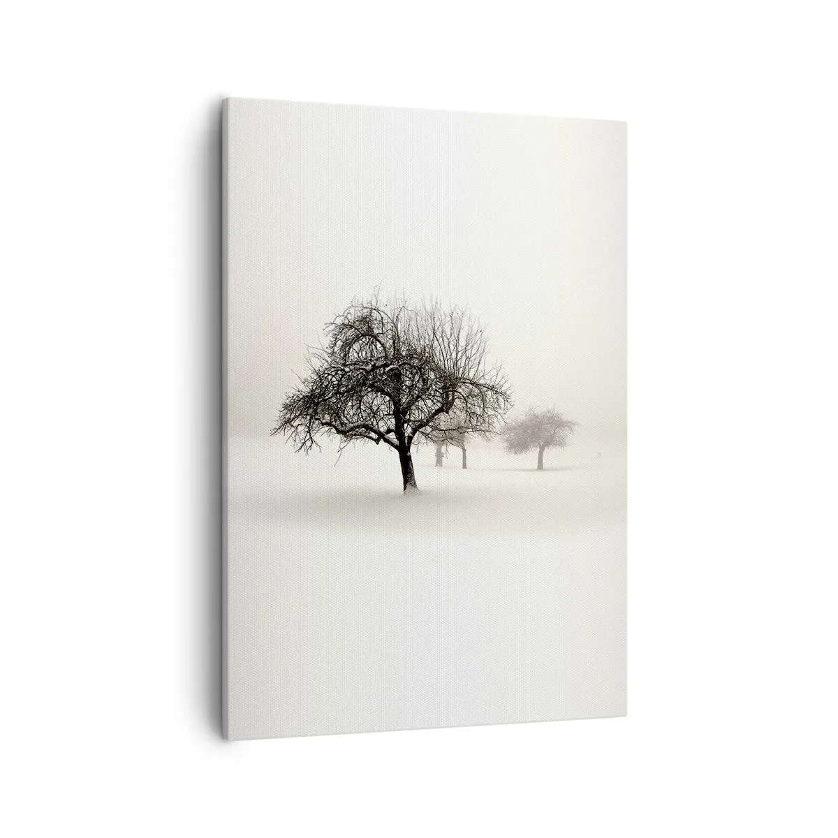 Canvastavla - Bild på duk - Vintersömn - 50x70 cm