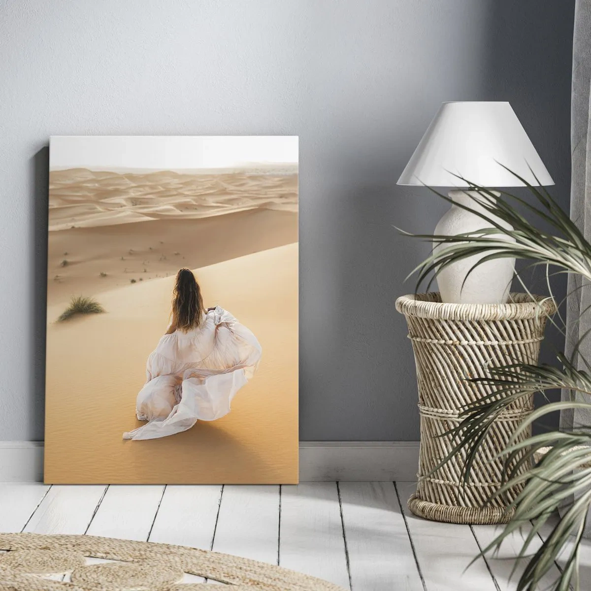 Canvastavla - Bild på duk - Flyt till friheten - 50x70 cm