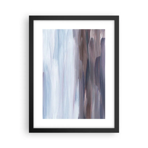 Affisch i svart ram - Element: vatten - 30x40 cm