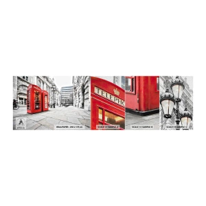 Provbit av fototapet Premium Canvas - Welcome to London - Städer, London, Arkitektur - 100x30 cm