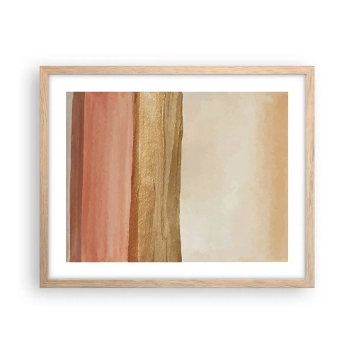 Affisch i ram av ljusek - Vertikal komposition - 50x40 cm