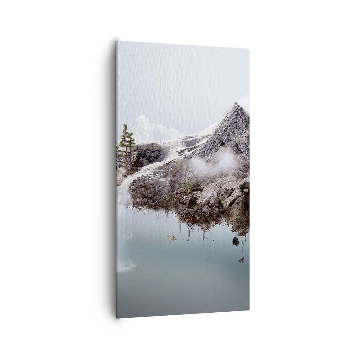 Canvastavla - Bild på duk - Med surrealistens öga - 65x120 cm