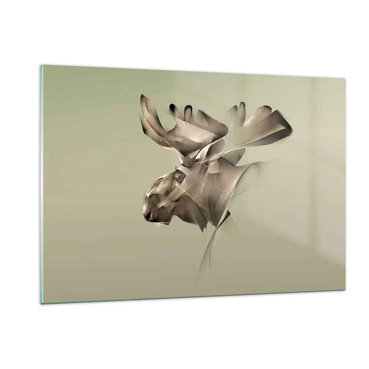 Glastavla - Bild på glas - Lugnets kraft - 120x80 cm