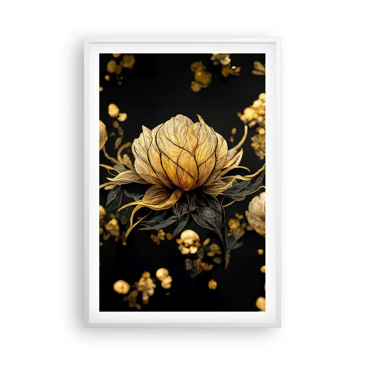 Affisch i vit ram - Subtil skörhet - 61x91 cm