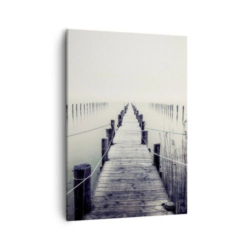 Canvastavla - Bild på duk - Fördjupa dig i frid - 50x70 cm