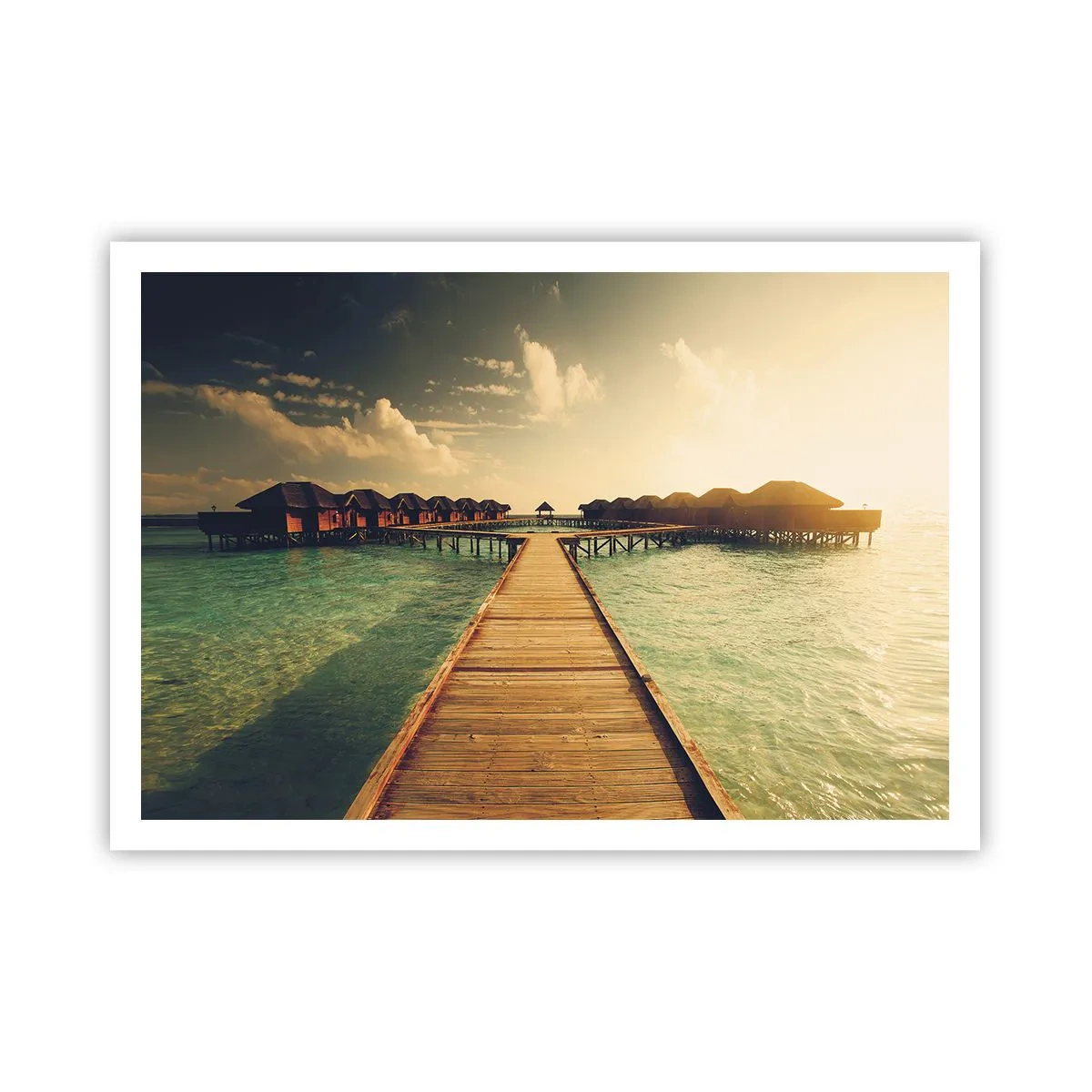 Affisch - Varm inbjudan - 100x70 cm