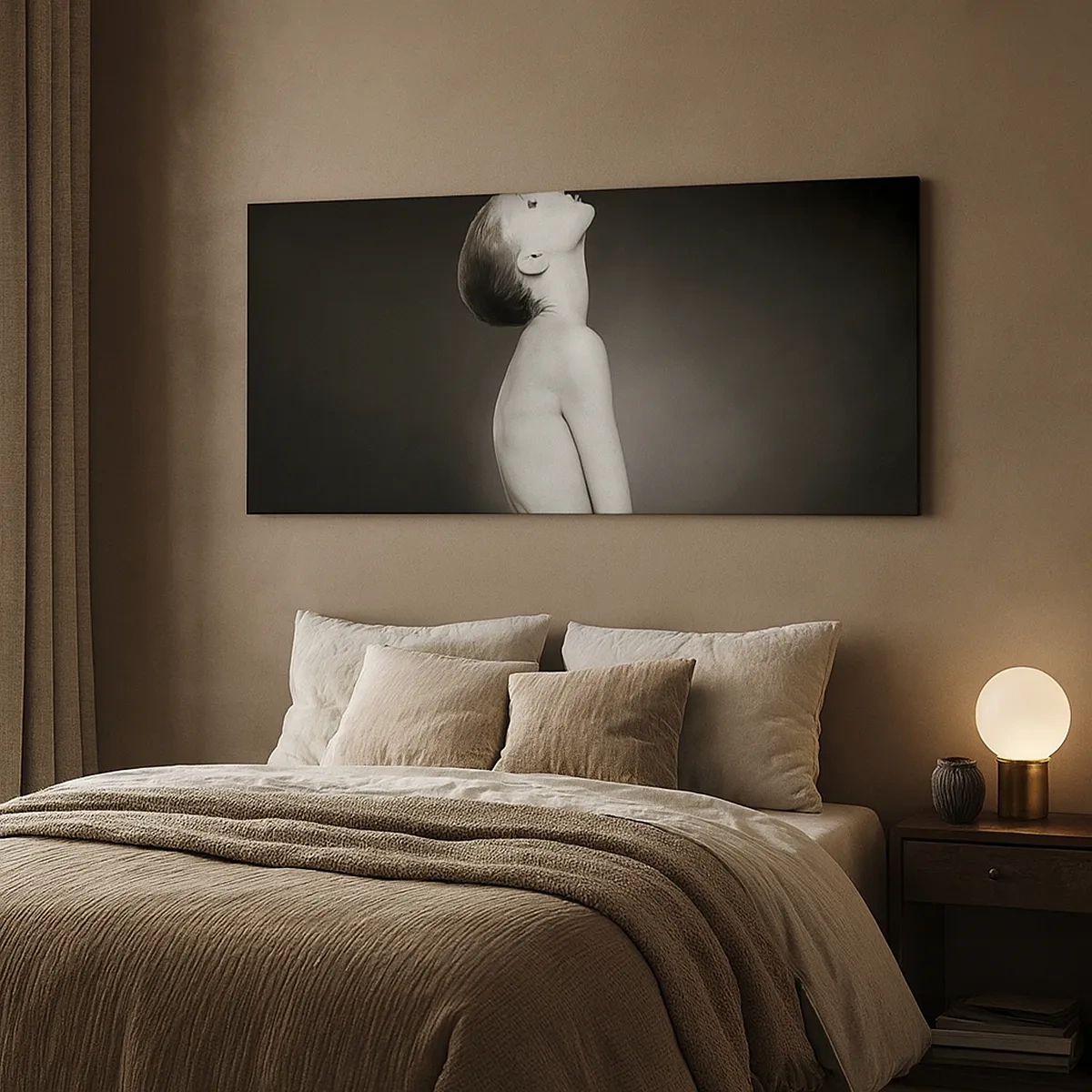 Canvastavla - Bild på duk - Excentrisk elegans - 30x30 cm