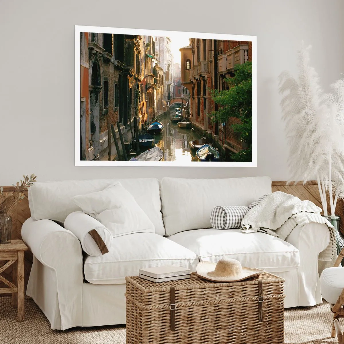 Affisch - På en gränd i Venedig - 50x40 cm