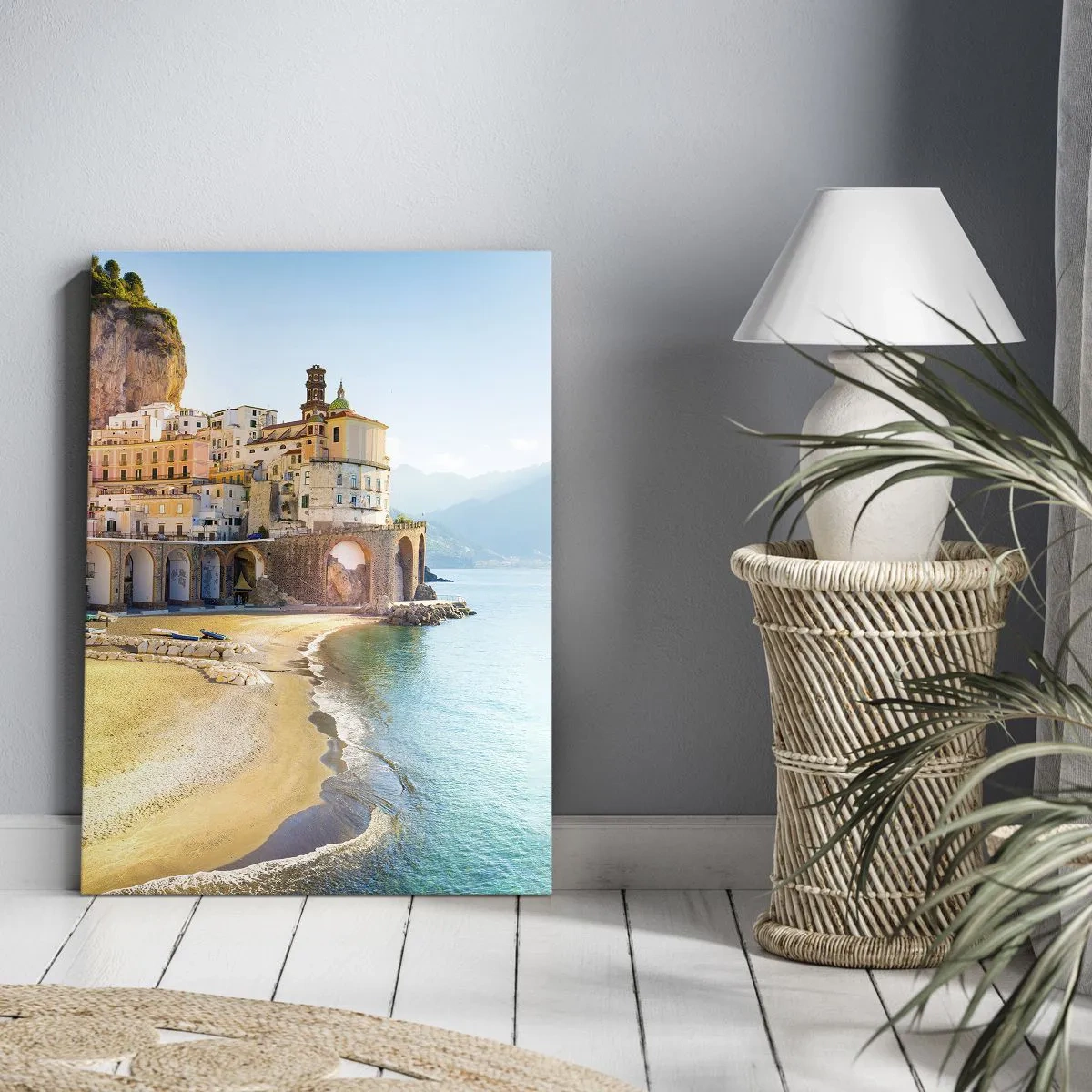 Canvastavla - Bild på duk - Stad utan motstycke - 50x70 cm