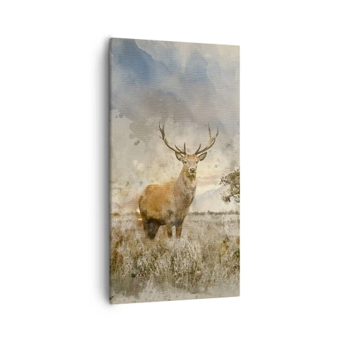 Canvastavla - Bild på duk - Värdighet - styrka - dignitet - 55x100 cm