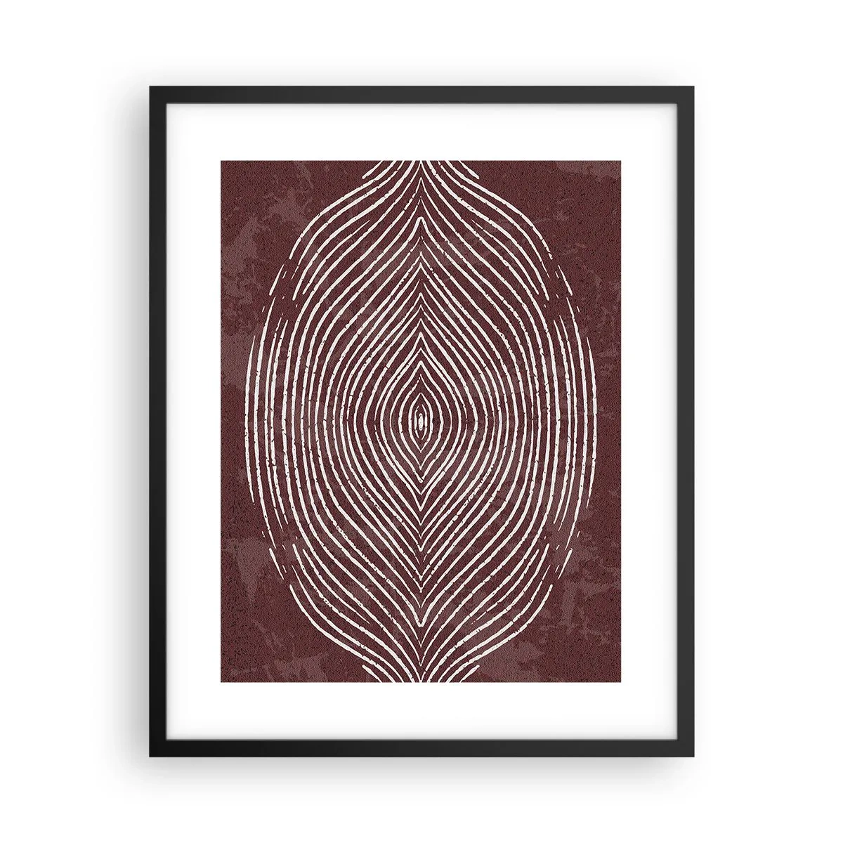 Affisch i svart ram - Rymden talar - 40x50 cm