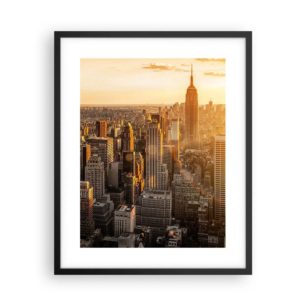 Affisch i svart ram - Växa i solskenet - 40x50 cm