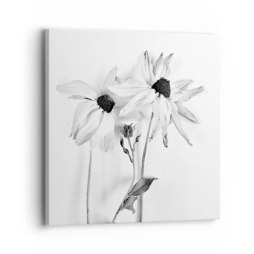 Canvastavla - Bild på duk - Ingen vill vara ensam - 30x30 cm