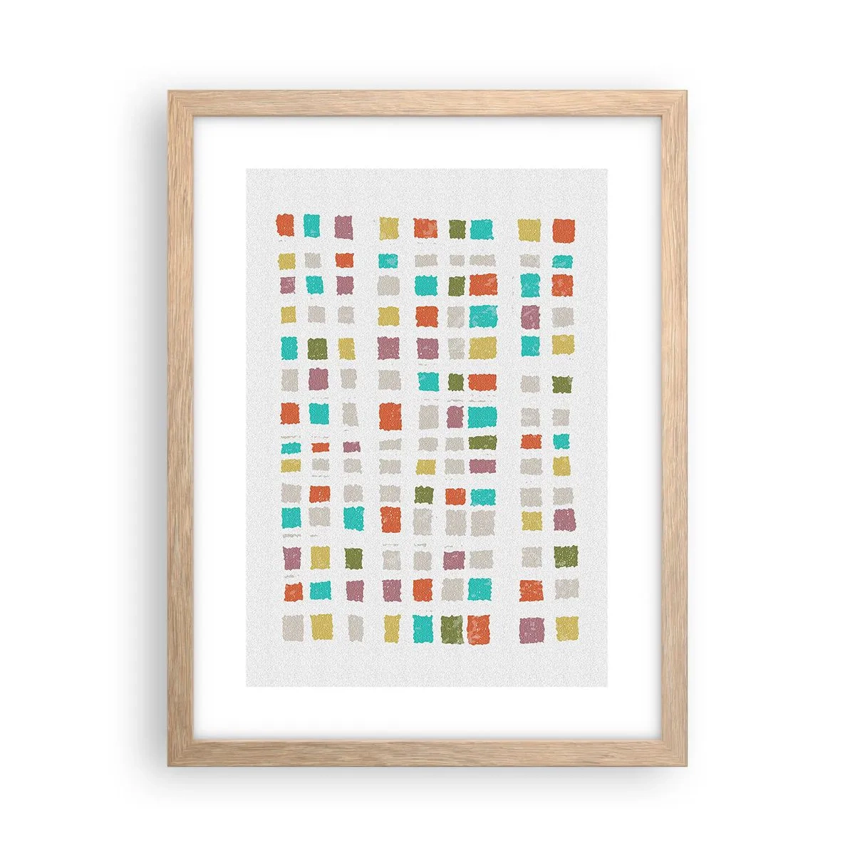 Affisch i ram av ljusek - Ett okänt spel - 30x40 cm