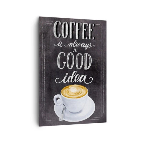 Canvastavla - Bild på duk - Of course! - 70x100 cm